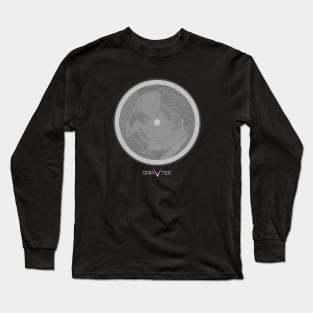 Nietzsche in Concentric Circles Long Sleeve T-Shirt